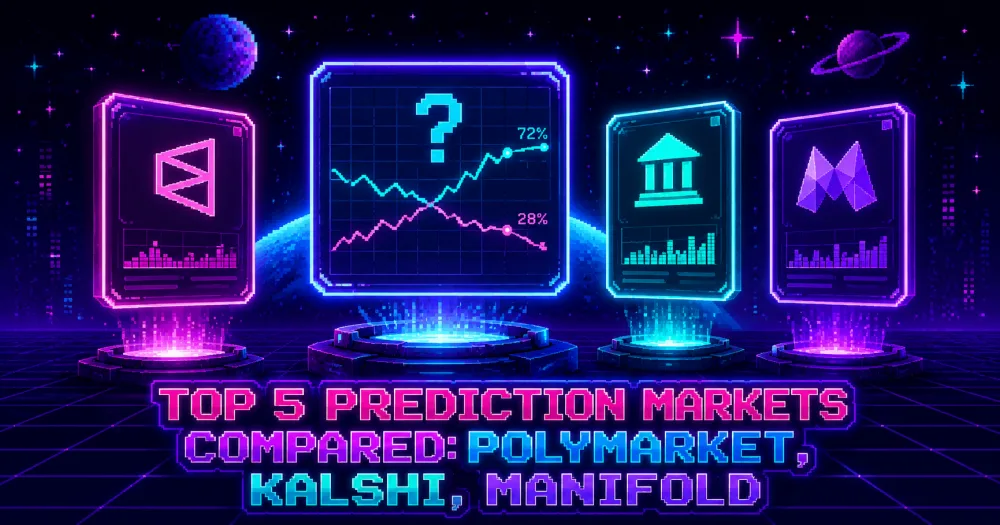 Top 5 Prediction Markets Compared: Polymarket, Kalshi, Manifold