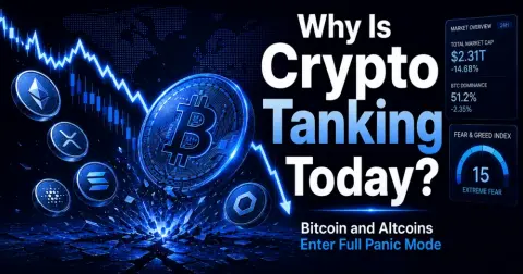Why Is Crypto Tanking? Bitcoin and Altcoins Enter Full Panic Mode