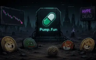 Memecoins Lost $110B Since 2024 Peak: Pump.fun Crashes 80%, Solana Loses Fees