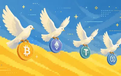 Ukraine Takes Control of $8.3M in Crypto for the First Time