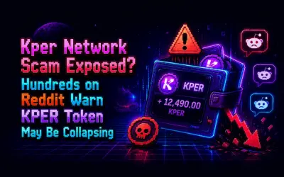 Kper Network Scam Exposed? Hundreds on Reddit Warn KPER Token May Be Collapsing