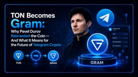 TON Becomes Gram: Why Pavel Durov Rebranded the Coin — And What It Means for the Future of Telegram Crypto