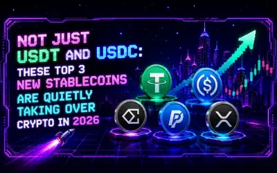 Not Just USDT and USDC: These Top 3 New Stablecoins Are Quietly Taking Over Crypto in 2026