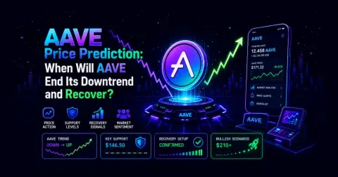 AAVE Price Prediction: When Will AAVE End Its Downtrend and Recover?
