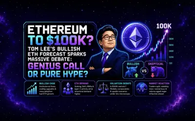 Ethereum to $100K? Tom Lee’s Bullish ETH Forecast Sparks Massive Debate: Genius Call or Pure Hype?