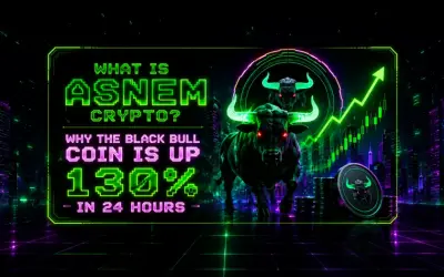What Is ASNEM Crypto? Why The Black Bull Coin Is Up 130% in 24 Hours