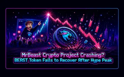 MrBeast Crypto Project Crashing? BEAST Token Fails to Recover After Hype Peak