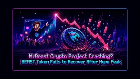 MrBeast Crypto Project Crashing? BEAST Token Fails to Recover After Hype Peak