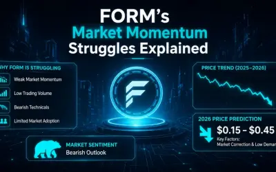 Four (FORM) Price Prediction 2026: Why FORM Keeps Falling and What’s Behind Its Weak Market Momentum