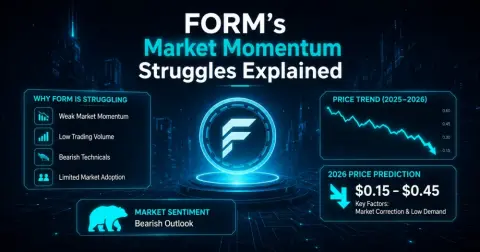 Four (FORM) Price Prediction 2026: Why FORM Keeps Falling and What’s Behind Its Weak Market Momentum