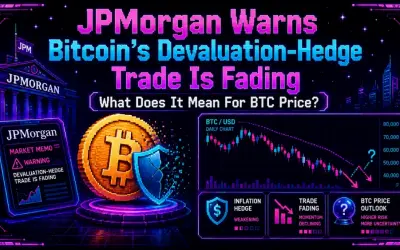 JPMorgan Warns Bitcoin’s Devaluation-Hedge Trade Is Fading — What Does It Mean For BTC Price?