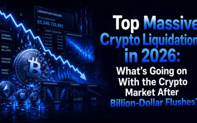 Top Massive Crypto Liquidations in 2026: What’s Going On with Crypto Market After Billion-Dollar Flushes?