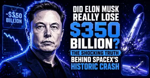 Did Elon Musk Really Lose $350 Billion? The Shocking Truth Behind SpaceX’s Historic Crash