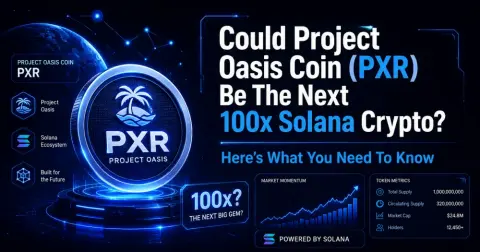 Could Project Oasis Coin (PXR) Be The Next 100x Solana Crypto? Here’s What You Need To Know