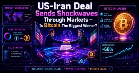 US-Iran Deal Sends Shockwaves Through Markets — Is Bitcoin The Biggest Winner?