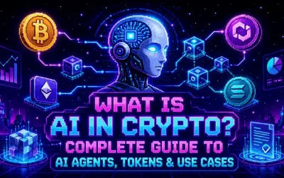 What is AI in Crypto? Complete Guide to AI Agents, Tokens & Use Cases