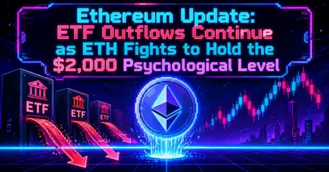 Ethereum Market Update: ETF Outflows Continue as ETH Fights to Hold the $2,000 Psychological Level