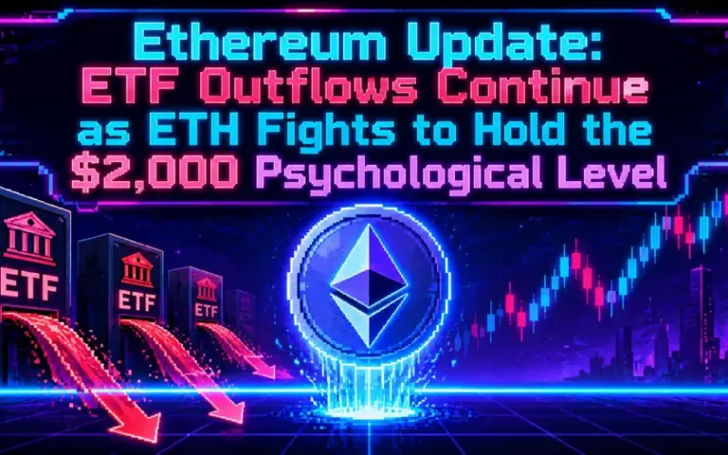Ethereum Market Update: ETF Outflows Continue as ETH Fights to Hold the $2,000 Psychological Level