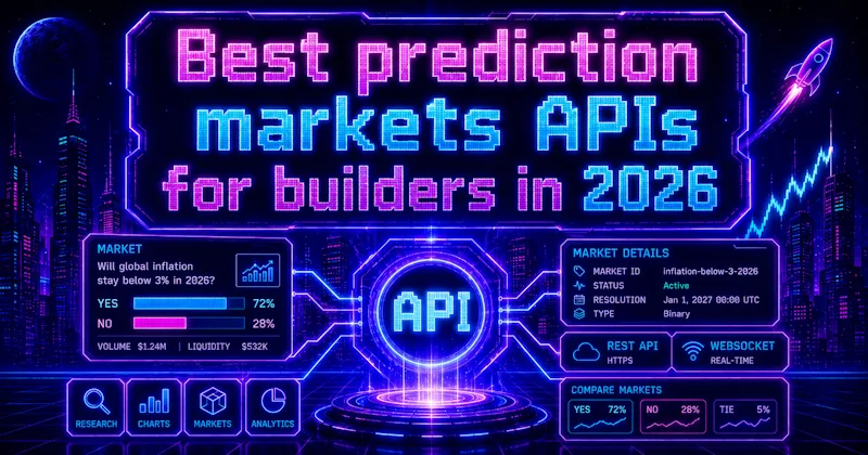Best prediction markets APIs for builders in 2026