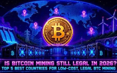 Is Crypto Mining Still Legal in 2026? Top 5 Best Countries for Low-Cost, Legal BTC Mining