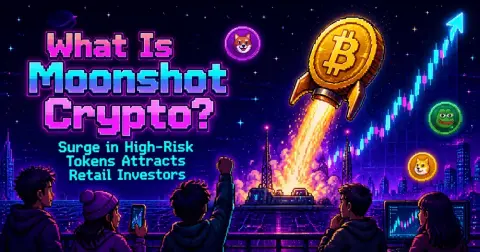 What Is Moonshot Crypto? Surge in High-Risk Tokens Attracts Retail Investors