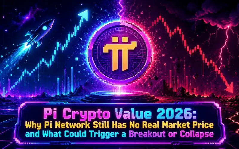 Pi Crypto Value 2026: Why Pi Network Still Has No Real Market Price and What Could Trigger a Breakout or Collapse