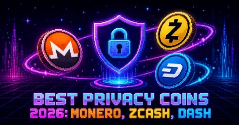 Best Privacy Coins 2026: Why Monero, Zcash & DASH Are Making a Comeback