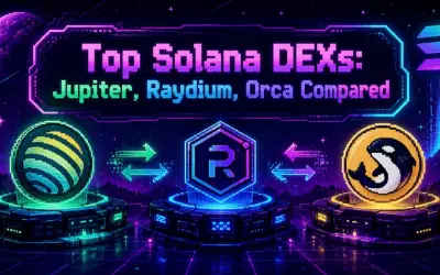 Top Solana DEXs: Jupiter, Raydium, Orca Compared