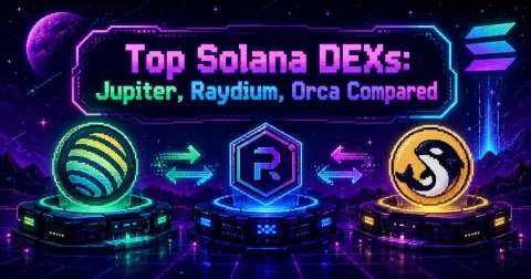 Top Solana DEXs: Jupiter, Raydium, Orca Compared