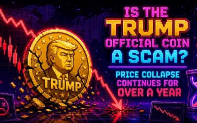 Is TRUMP Official Coin a Scam? Price Collapse Continues for Over a Year