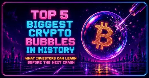 Top 5 Biggest Crypto Bubbles in History — What Investors Can Learn Before the Next Crash
