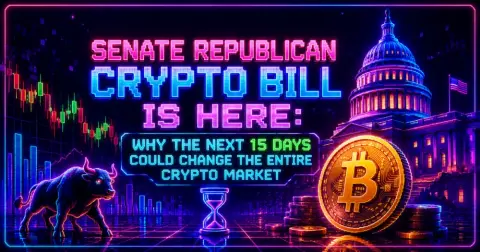 Senate Republican Crypto Bill Is Here: Why the Next 15 Days Could Change the Entire Crypto Market