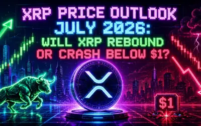 XRP Price Outlook July 2026: Will XRP Rebound or Crash Below $1?