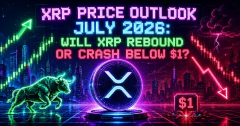 XRP Price Outlook July 2026: Will XRP Rebound or Crash Below $1?