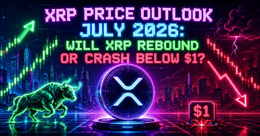 XRP Price Outlook July 2026: Will XRP Rebound or Crash Below $1?