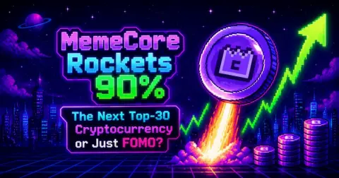 MemeCore Rockets 90% — The Next Top-30 Cryptocurrency or Just FOMO?