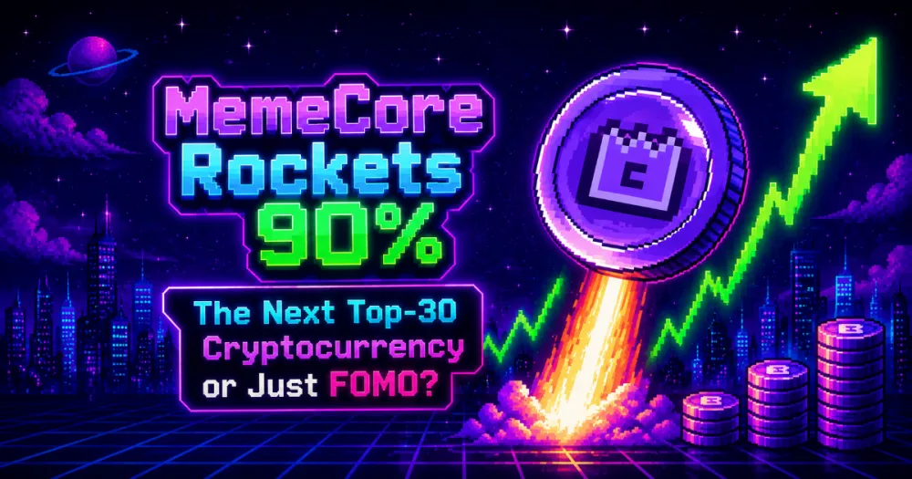 MemeCore Rockets 90% — The Next Top-30 Cryptocurrency or Just FOMO?