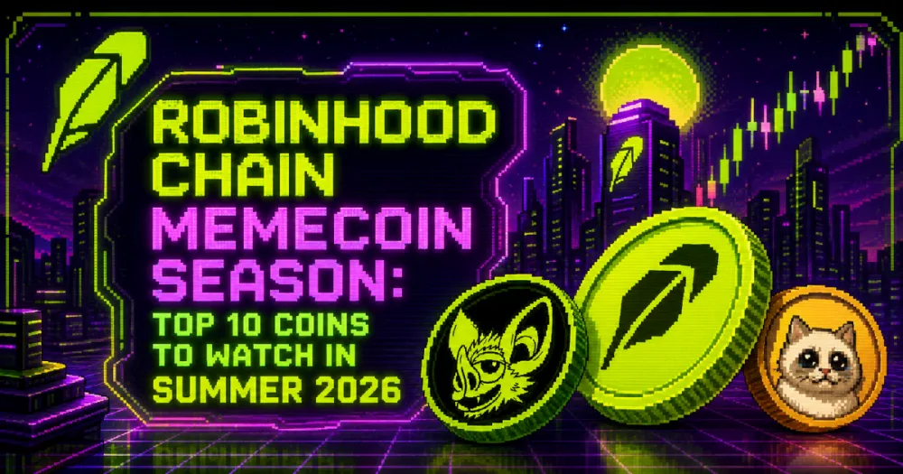 Robinhood Chain Memecoin Season: Top 10 Coins to Watch in Summer 2026