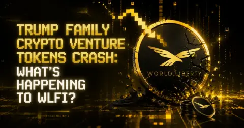 Trump Family Crypto Venture Tokens Crash: What’s Happening to WLFI?