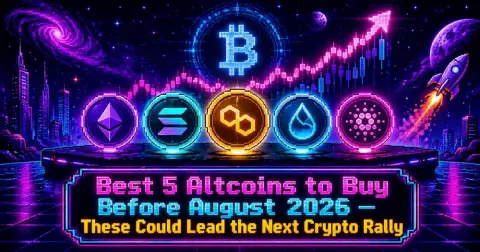 Best 5 Altcoins to Buy Before August 2026 — These Could Lead the Next Crypto Rally