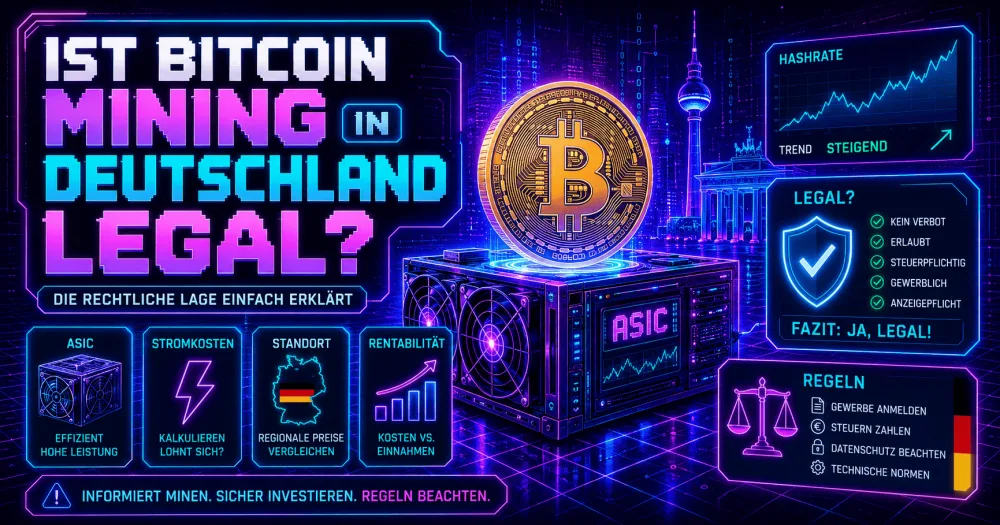 Ist Bitcoin Mining in Deutschland Legal?