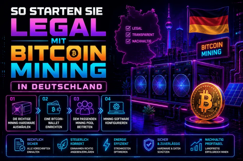 So Starten Sie Legal mit Bitcoin Mining in Deutschland