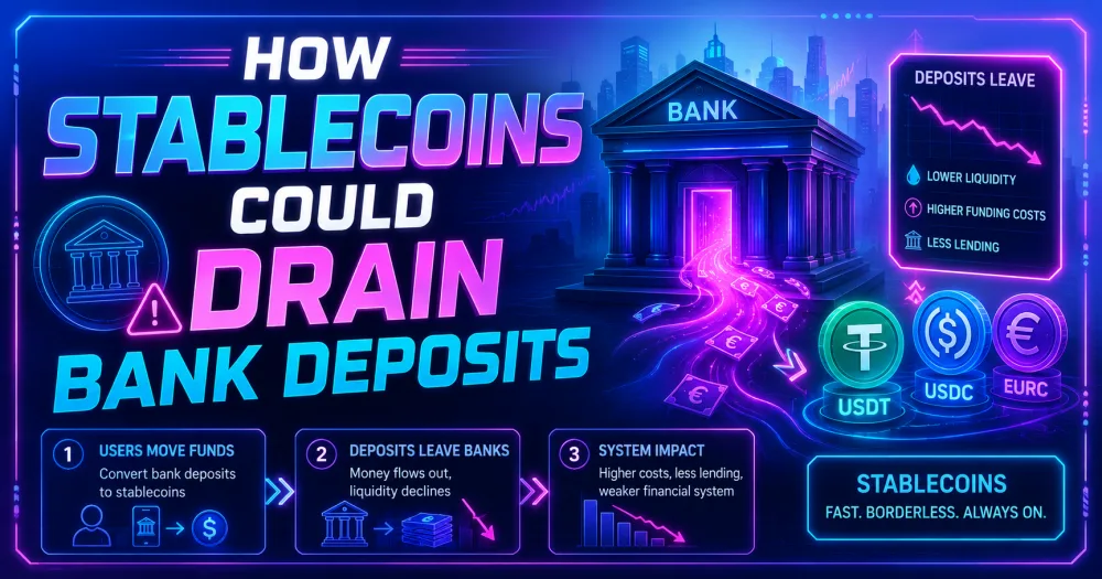 How Stablecoins Could Drain Bank Deposits