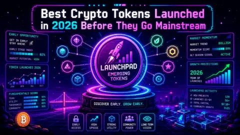 Best Crypto Tokens Launched in 2026 Before They Go Mainstream