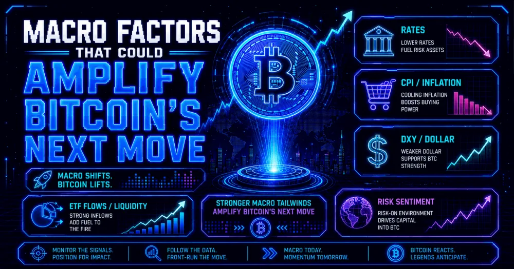 Macro Factors That Could Amplify Bitcoin’s Next Move