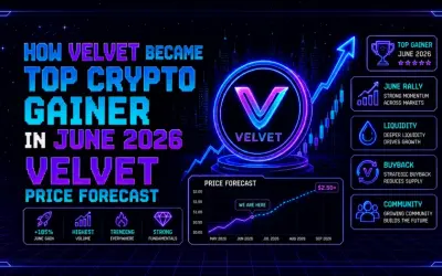 How VELVET Became Top Crypto Gainer in June 2026 — VELVET Price Forecast