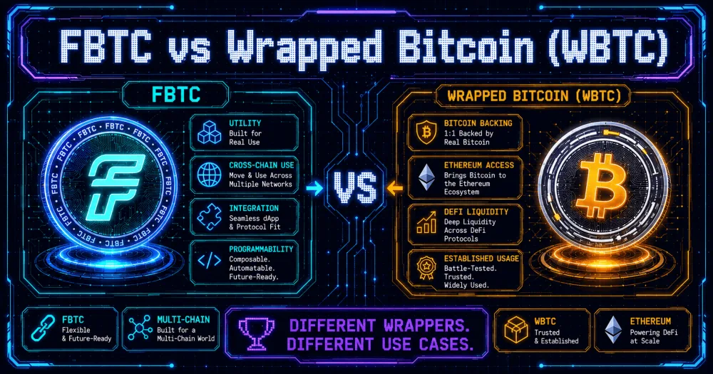 FBTC vs Wrapped Bitcoin (WBTC)