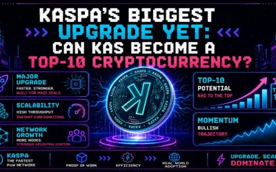 Kaspa’s Biggest Upgrade Yet: Can KAS Become a Top 10 Cryptocurrency?