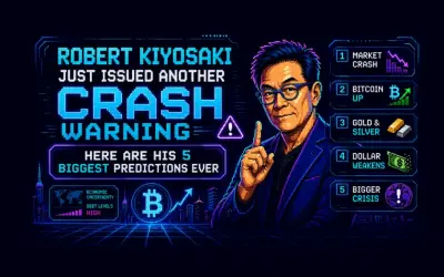 Robert Kiyosaki Just Issued Another Crash Warning: Here Are His 5 Biggest Predictions Ever