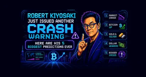 Robert Kiyosaki Just Issued Another Crash Warning: Here Are His 5 Biggest Predictions Ever